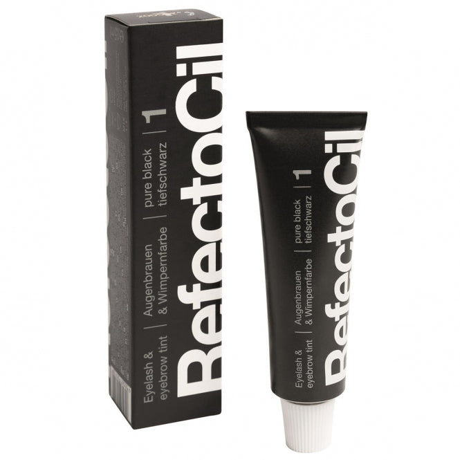 REFECTOCIL Augenbrauen- und Wimpernfarbe Nr. 1 - tiefschwarz, 15ml, Tube und Umkarton