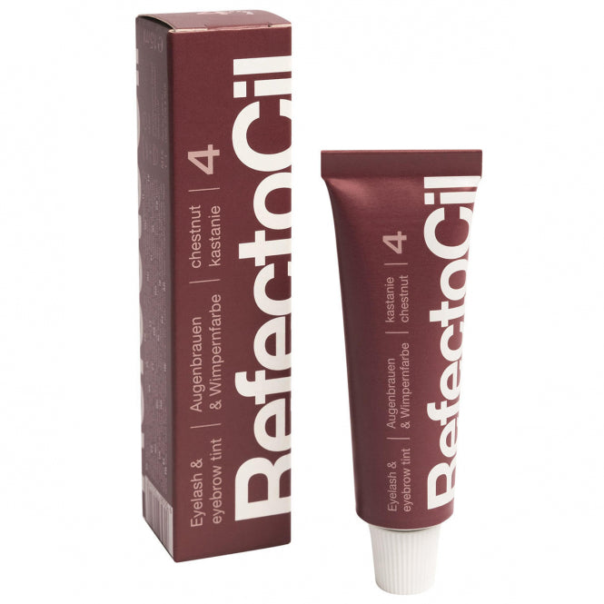 REFECTOCIL Augenbrauen- und Wimpernfarbe Nr. 4 - kastanie, 15ml, Tube und Umkarton