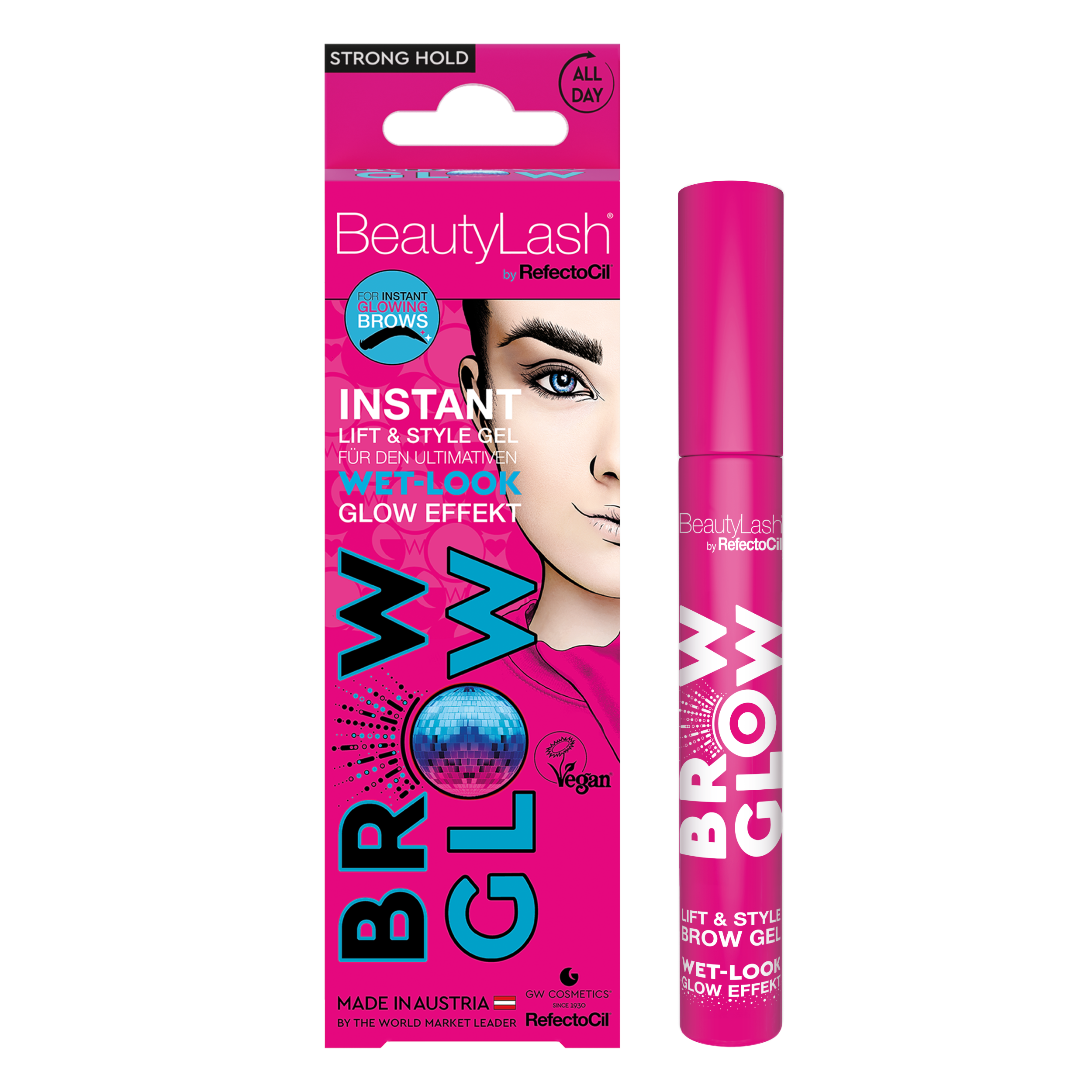 REFECTOCIL Brow Glow –  Augenbrauengel , 14ml, Spender und Umkarton
