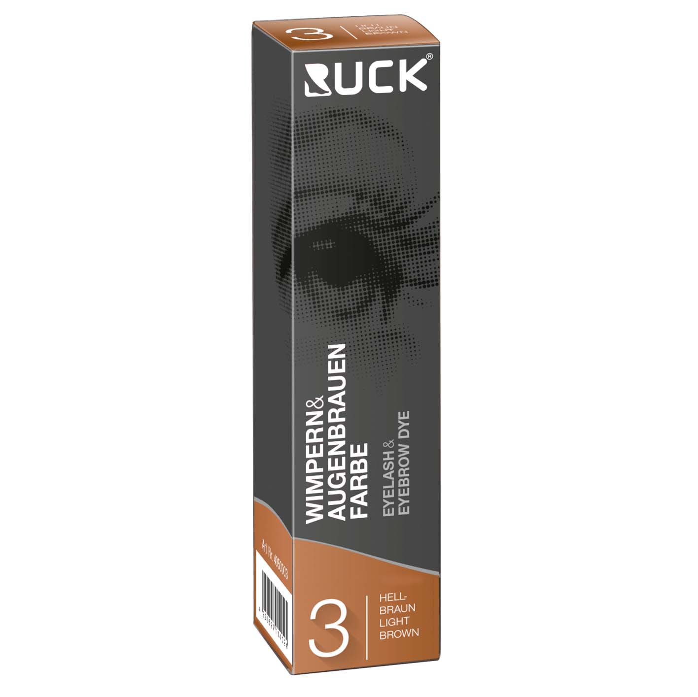RUCK Wimpern- und Augenbrauenfarbe - #3 hellbraun, 15ml, Umkarton