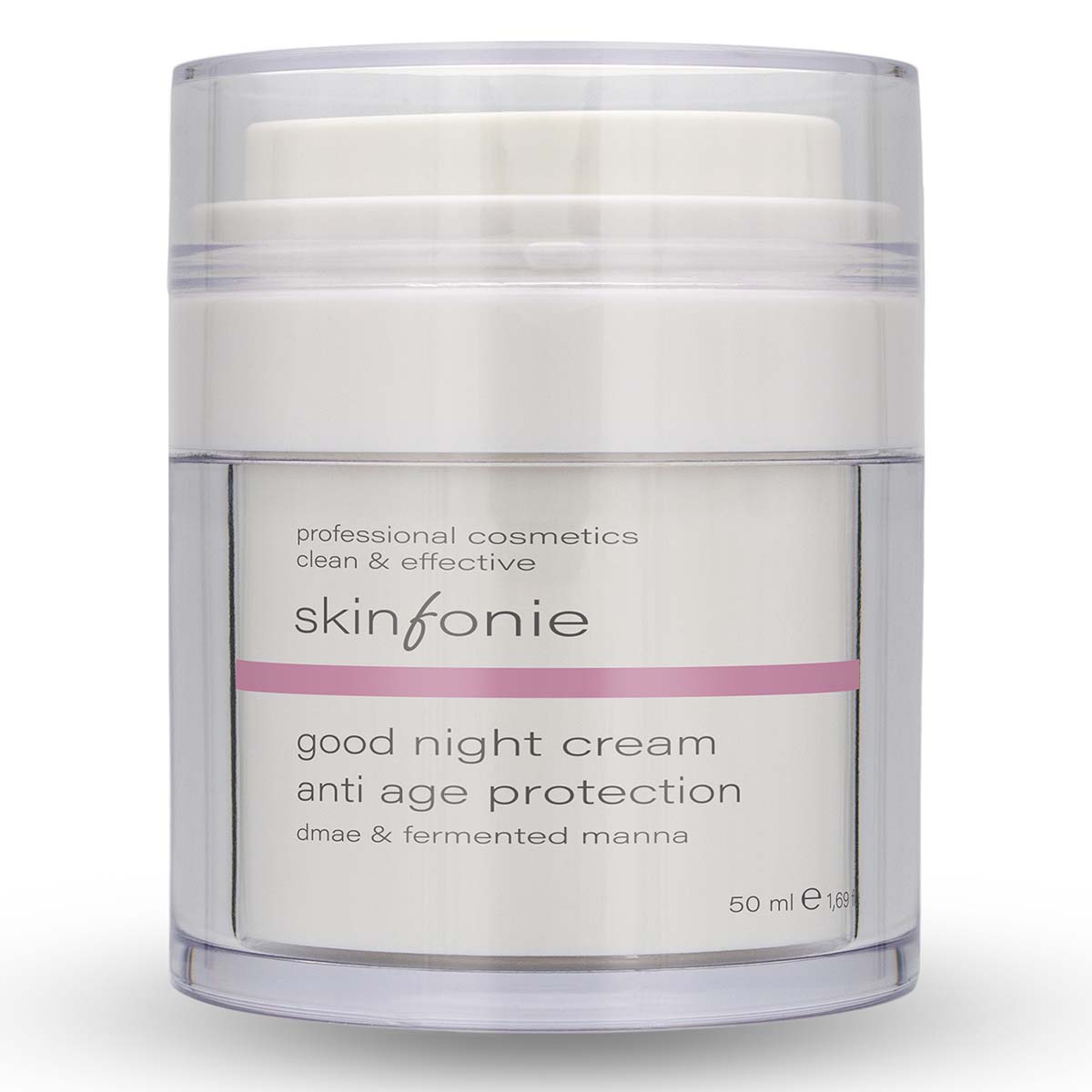 SKINFONIE good night cream – Regenerierende Nachtcreme, 50ml, Tiegel