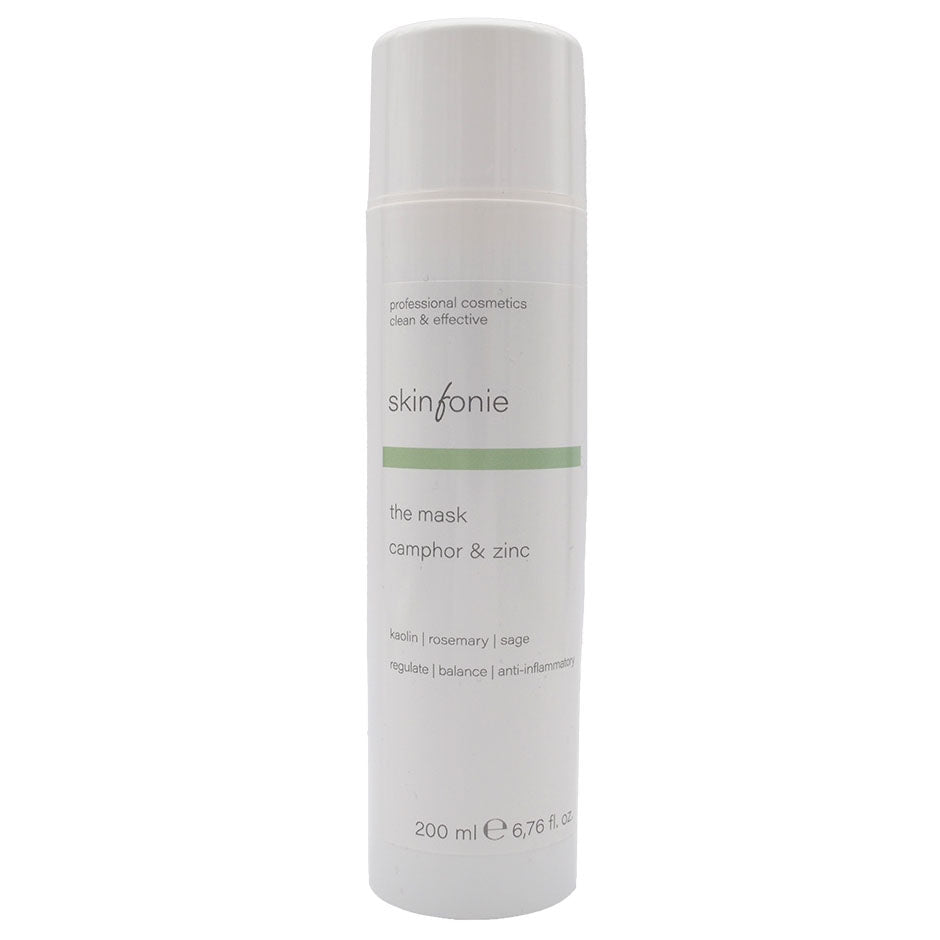 SKINFONIE the mask camphor & zinc – Crememaske für unreine Haut, 200ml