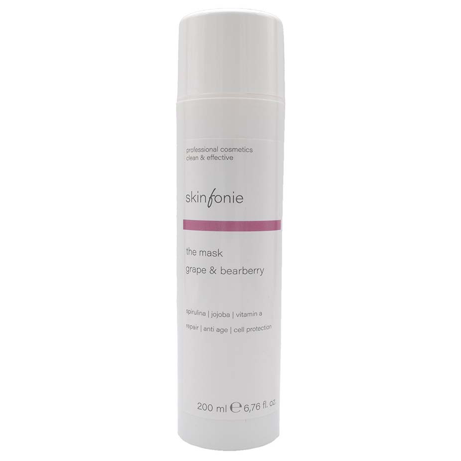 SKINFONIE the mask grape & bearberry – Crememaske, 200ml