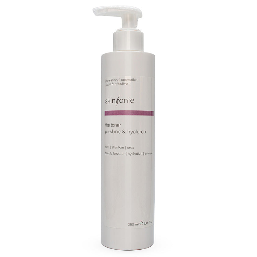 SKINFONIE  the toner - purslane & hyaluron, 250ml, Pumpspender