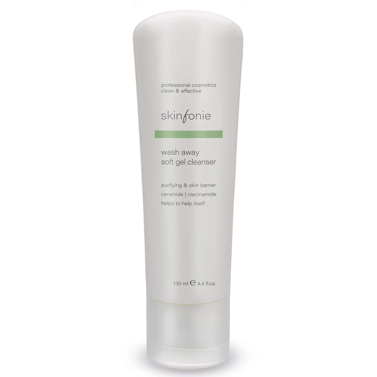 SKINFONIE wash away soft gel cleanser , 130ml