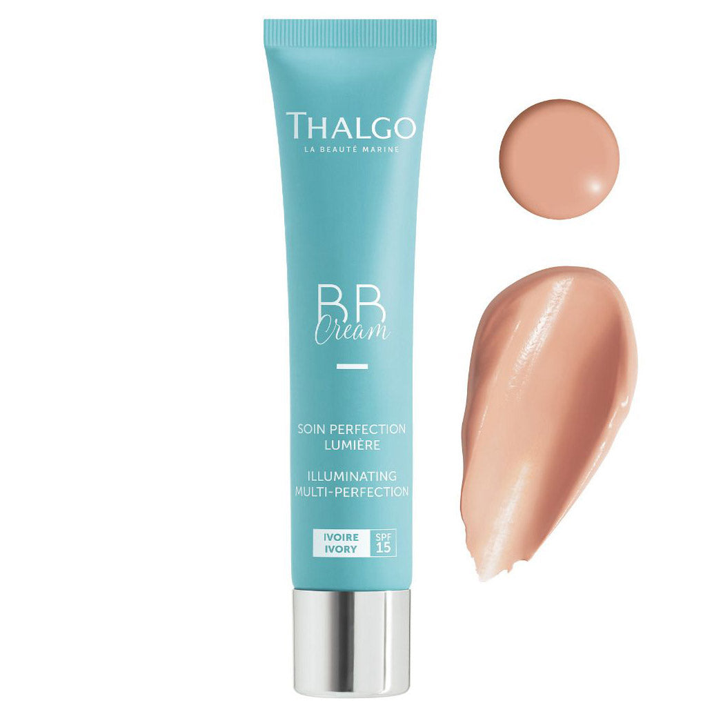 THALGO BB Cream - Perfektionierende Pflege – Farton ivoire, 40ml, Tube mit Produktprobe