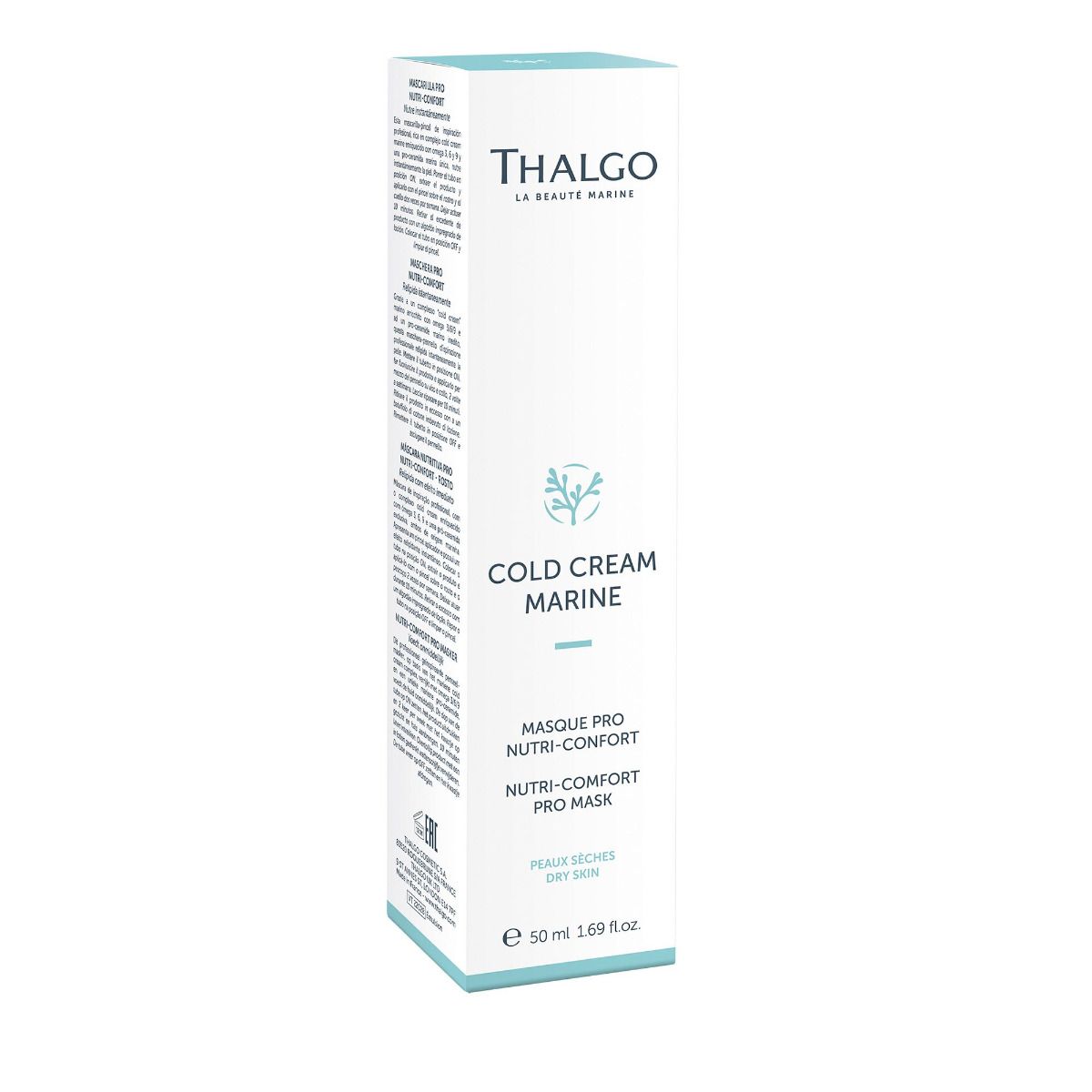 THALGO Cold Cream Marine 2.0 - Nutri-Comfort Pro-Maske, 50ml, Umkarton
