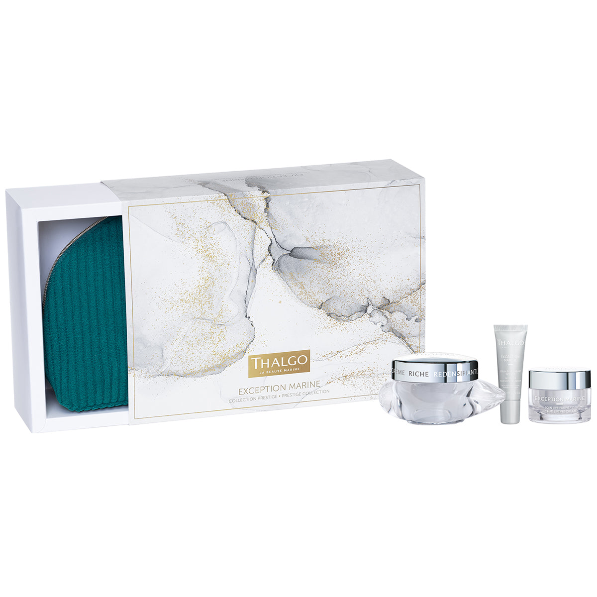 THALGO EXCEPTION MARINE PRESTIGE Collection, 1stk, Geschenkkarton und Einzelprodukte