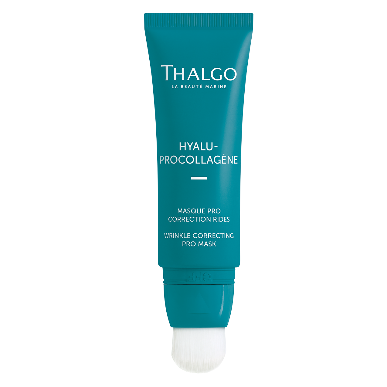 THALGO HYALU-PROCOLLAGÈNE - Faltenkorrigierende Maske, 50ml, Tube offen