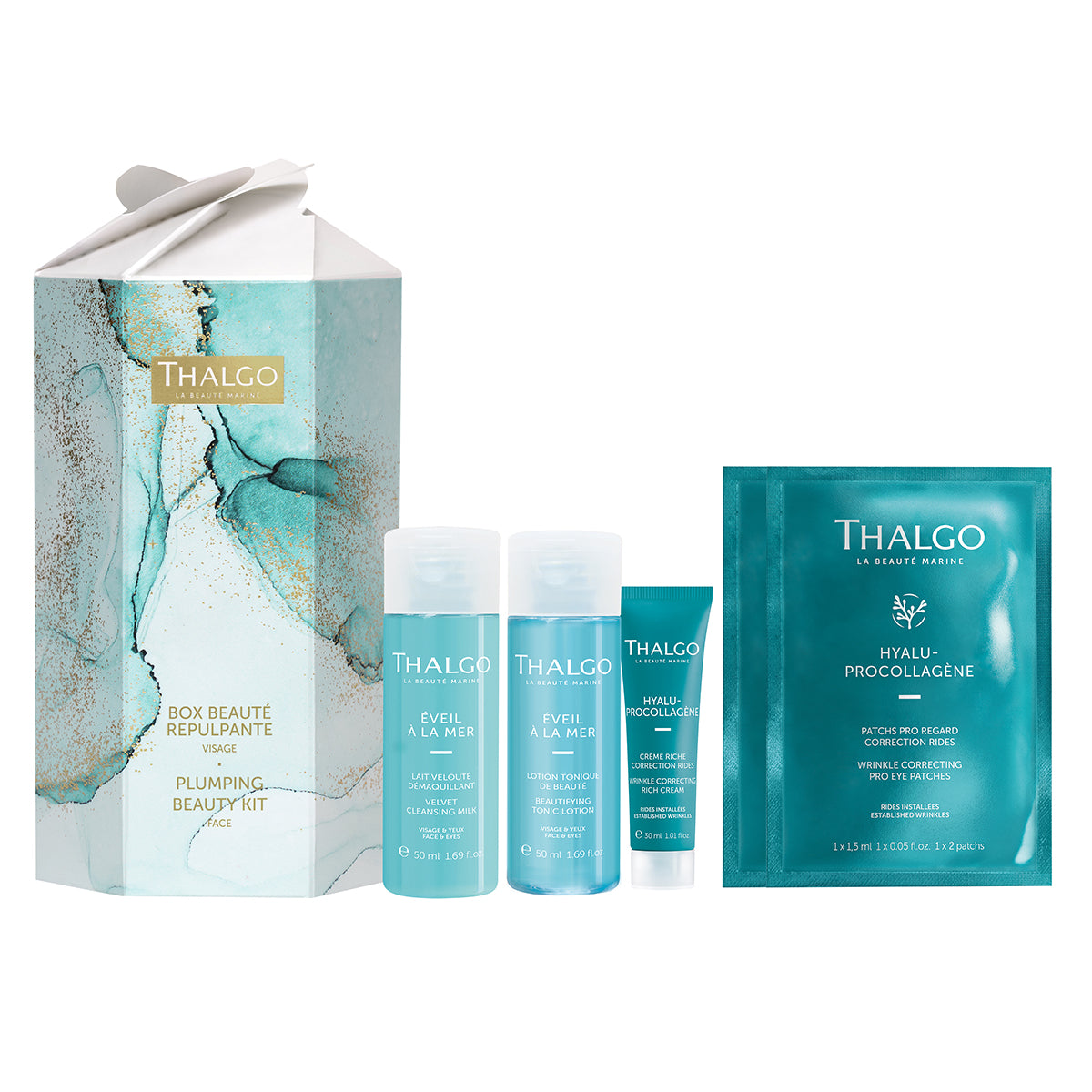 THALGO Plumping-Beauty-Kit, 1stk, Geschenkkarton und Einzelprodukte