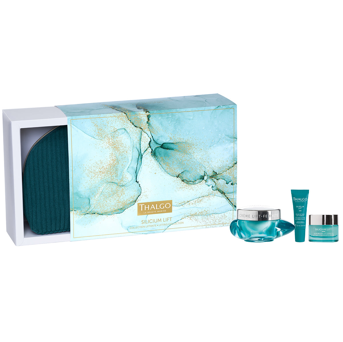THALGO SILICIUM LIFT Collection, 1stk, Geschenkkarton und Einzelprodukte