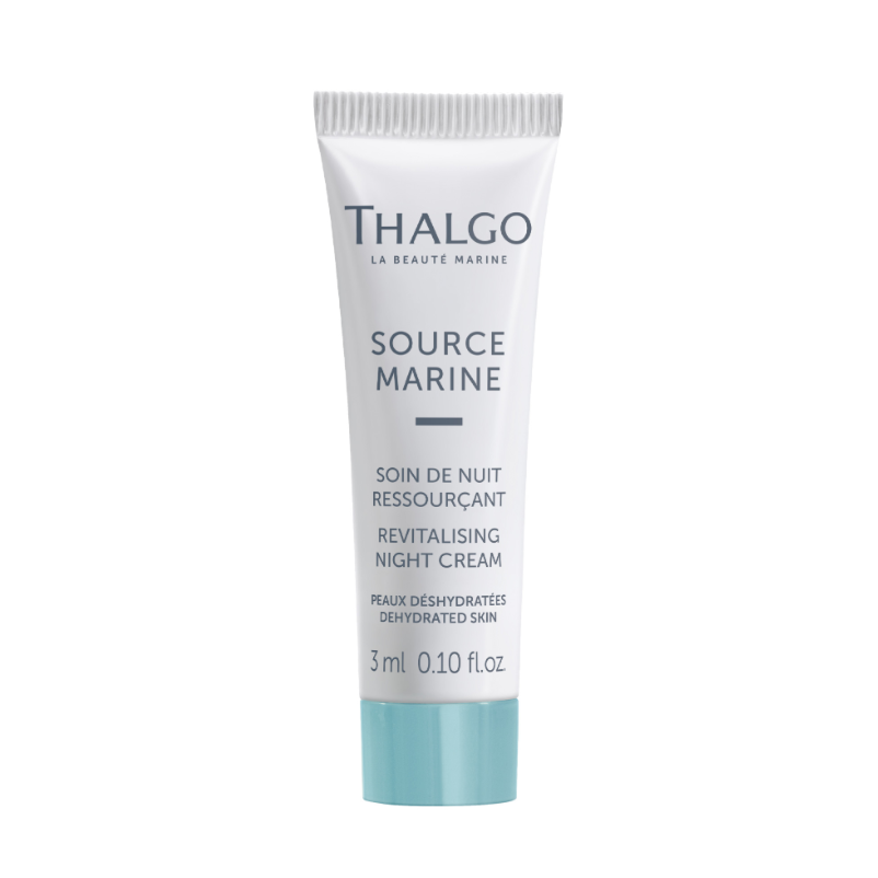 THALGO Source Marine - Soin de Nuit Ressourcant - Revitalisierende Nachtcreme  – Probe, 3ml, Tube