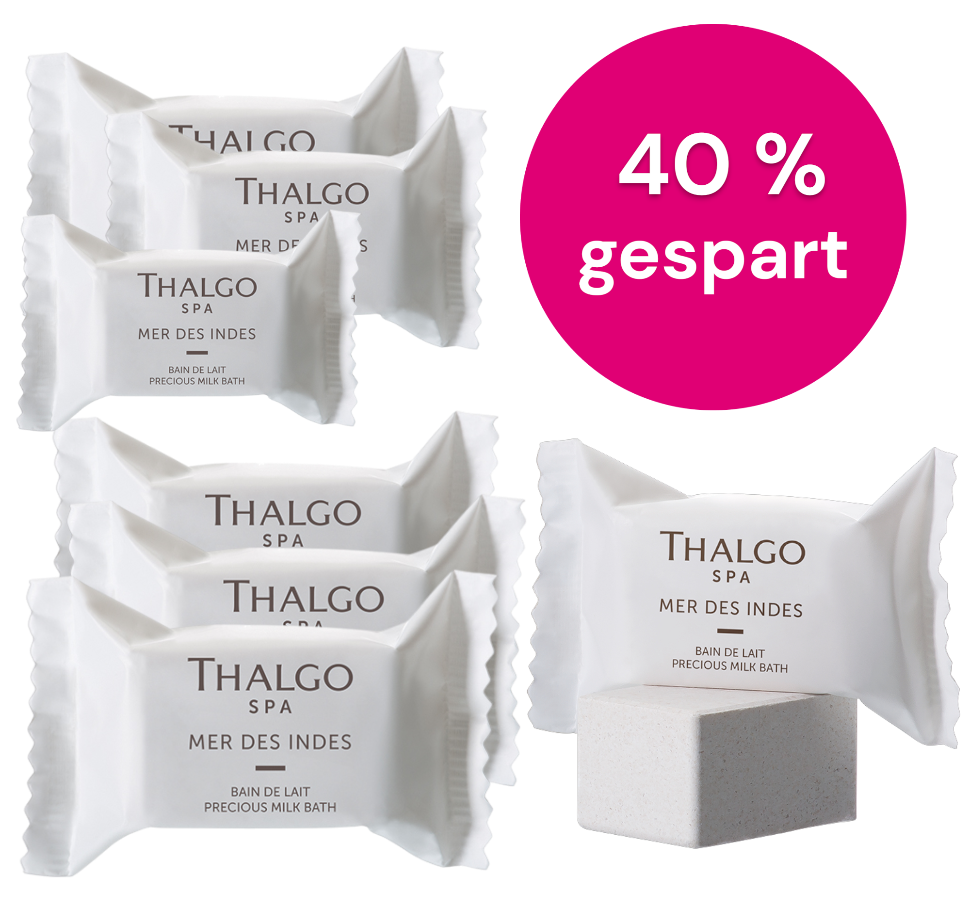 THALGO SPA Mer des Indes - Kostbares Milchbad , 6x28g