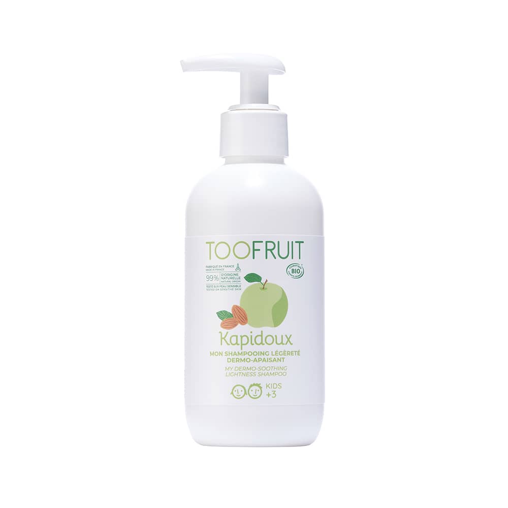TOOFRUIT Mein erster Kulturbeutel, 1Stk, Shampoo Apfel Mandel 200ml