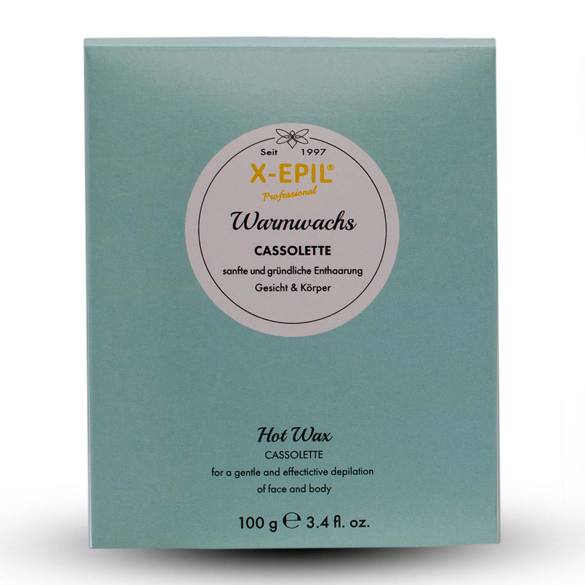 X-EPIL Warmwachs Cassolette, 100g, Umkarton