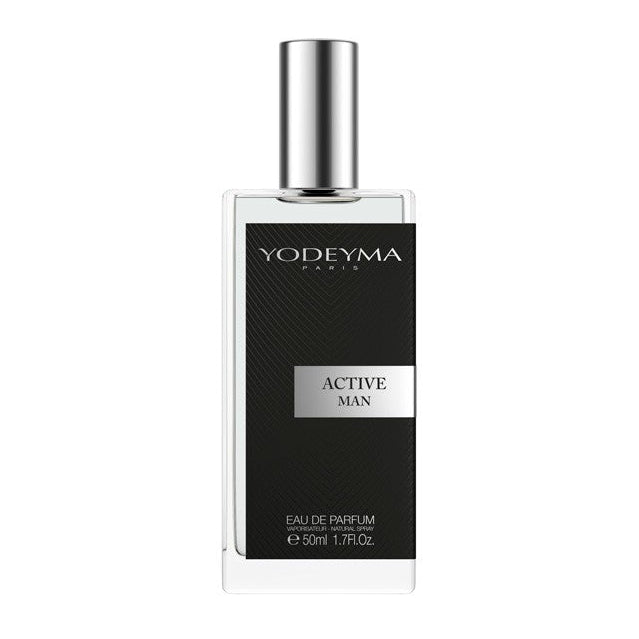 YODEYMA Active Man – frischer orientalischer Herrenduft, 50ml, Flacon 