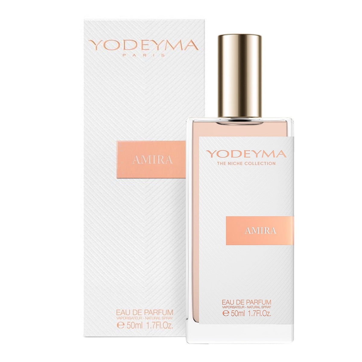 YODEYMA Amira – orientalisch-feminines Eau de Parfum, 50ml, Flacon und Umkarton