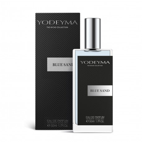 YODEYMA Blue Sand – fruchtig-frischer Unisex-Duft, 50ml, Flacon und Umkarton