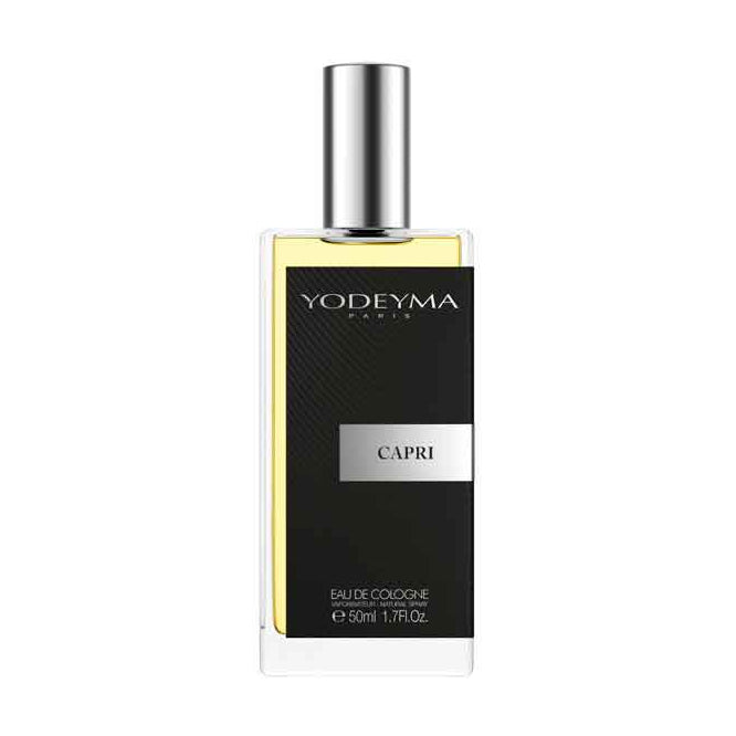 YODEYMA Capri  – frischer Unisex-Duft mit Vetiver, 50ml, Flacon 