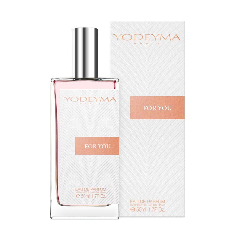 YODEYMA For You Eau de Parfum – Frisch-blumiges Damenparfum, 50ml, Flacon und Umkarton