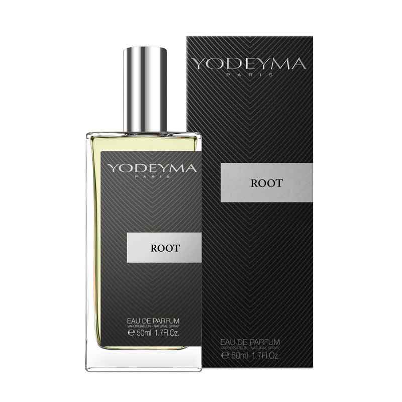 YODEYMA Root – Herrenduft mit Pampelmuse & Patchouli, 50ml, Flacon und Umkarton