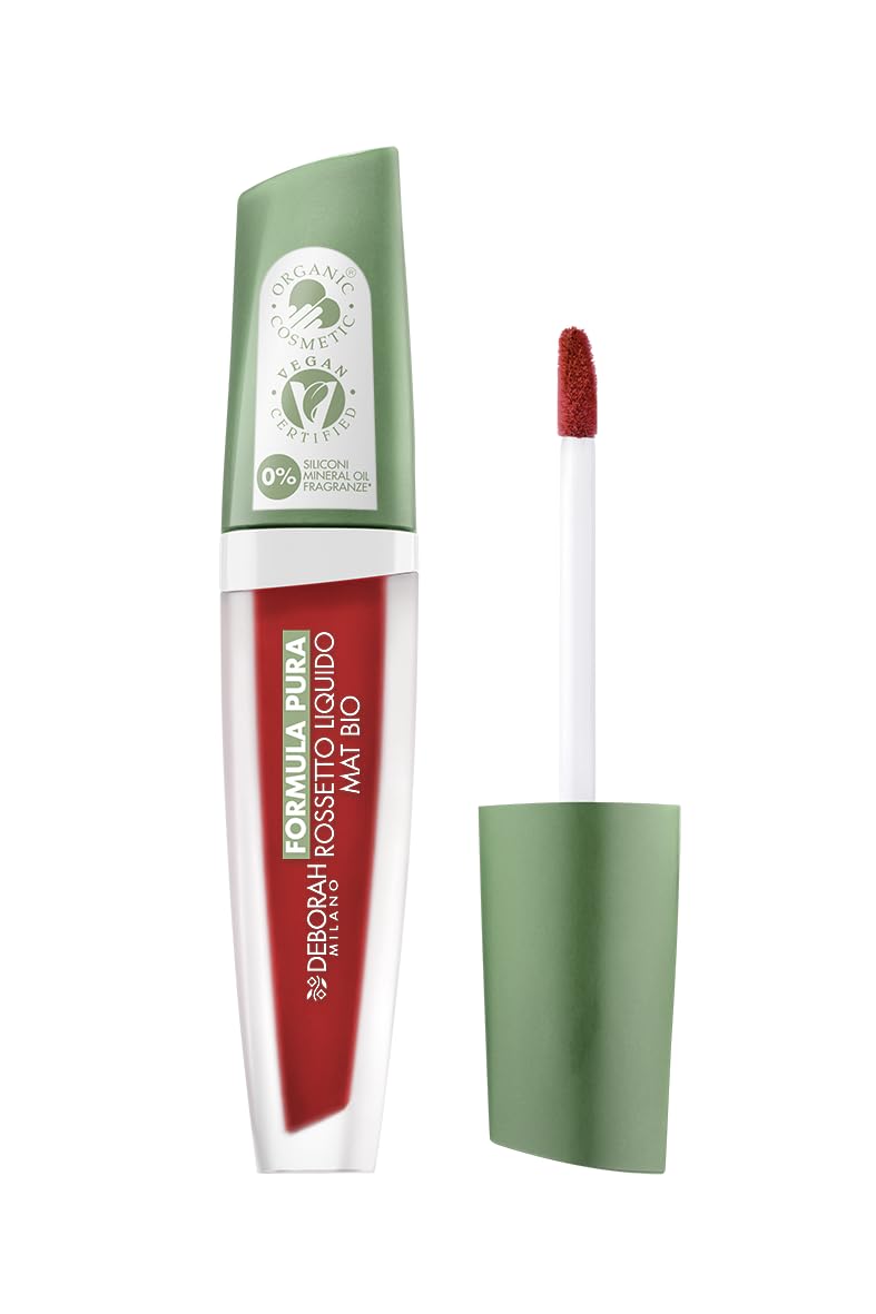 DEBORAH MILANO Formula Pura Liquid Mat Lipstick BIO 4.8g