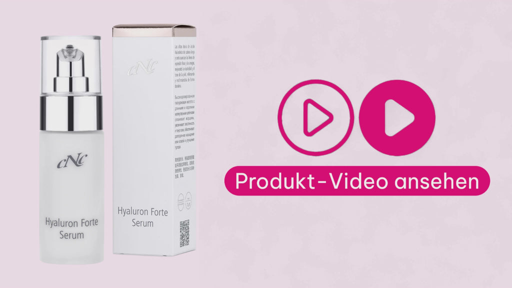 Marco von der Beautymanufactur erklärt das CNC Hyaluron Forte Serum zur intensiven Feuchtigkeitspflege und für ein frisches Hautgefühl.