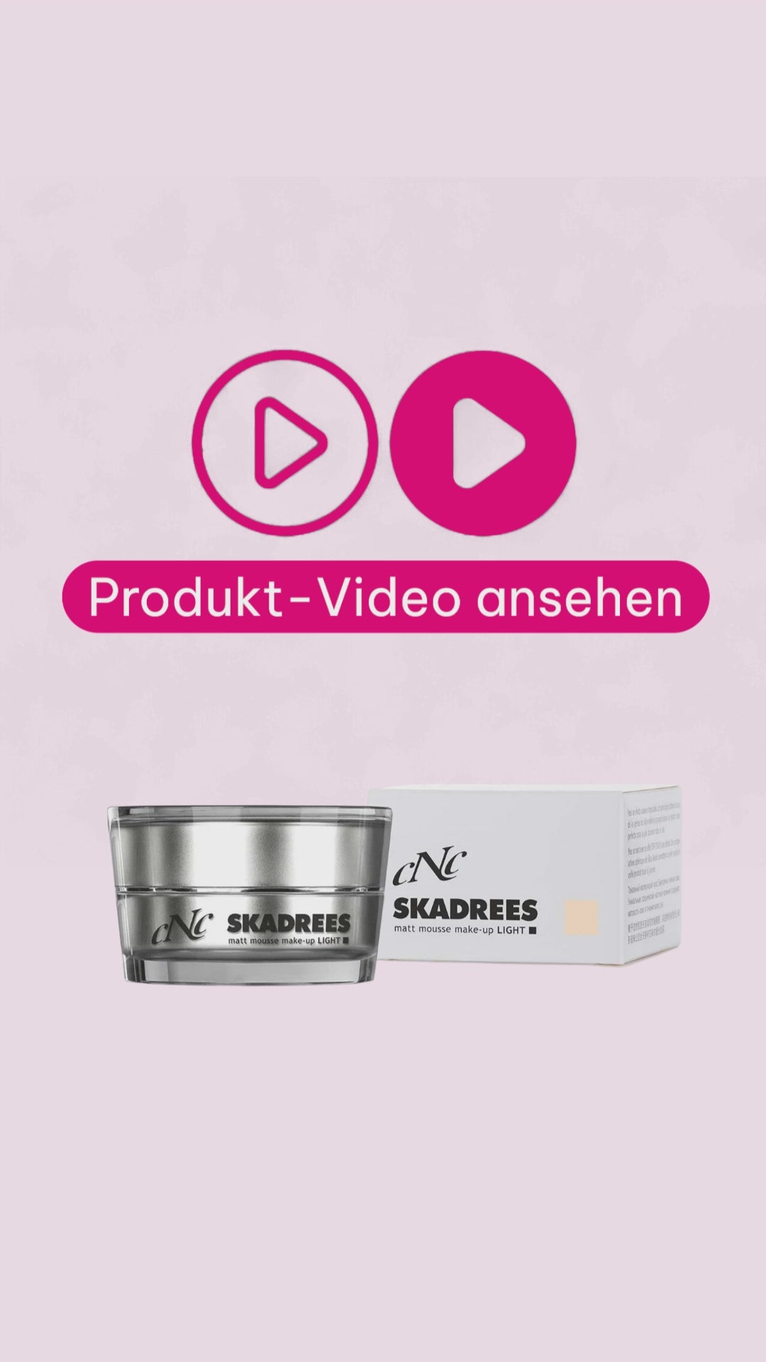 Marco von der Beautymanufactur erklärt das CNC Skadrees Matt Mousse Make-up Light mit federleichter Mousse-Textur | Beautymanufactur