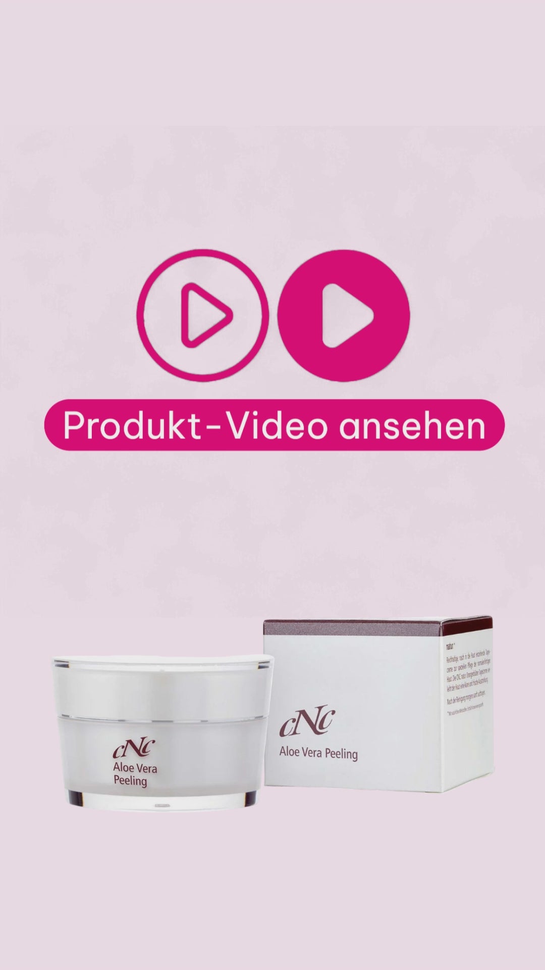 Marco von der Beautymanufactur erklärt das CNC classic Aloe Vera Peeling und zeigt, wie feine Peelkörper abgestorbene Hautschüppchen entfernen und für ein glatteres, frischeres Hautbild sorgen.