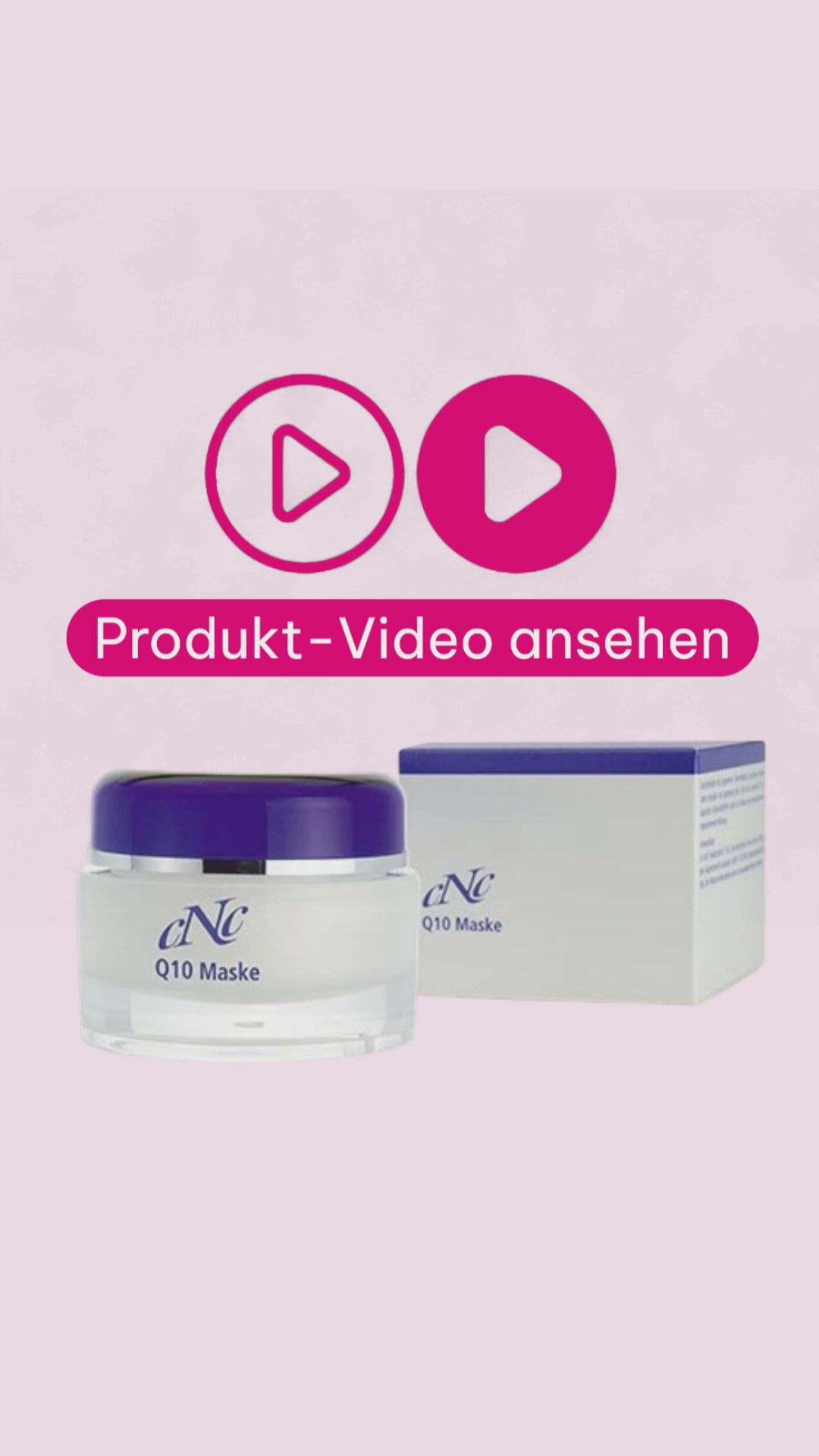 Marco von der Beautymanufactur erklärt die CNC Q10 Maske für reife und regenerationsbedürftige Haut mit Coenzym Q10, wertvollen Ölen, Shea Butter und antioxidativem Schutz zur Unterstützung eines geschmeidigen und gepflegten Hautbildes.