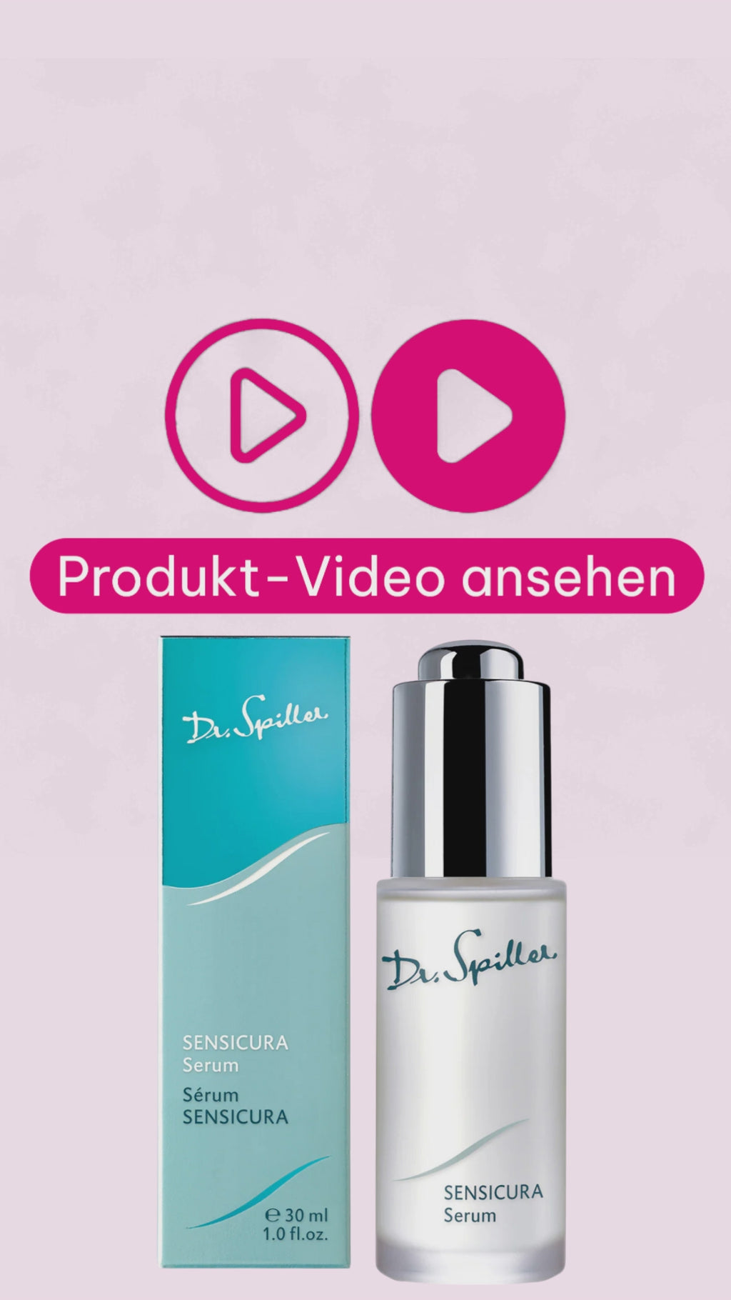 Marco von der Beautymanufactur erklärt das Dr. Spiller SENSICURA Serum für hypersensible, trockene und empfindliche Haut.
