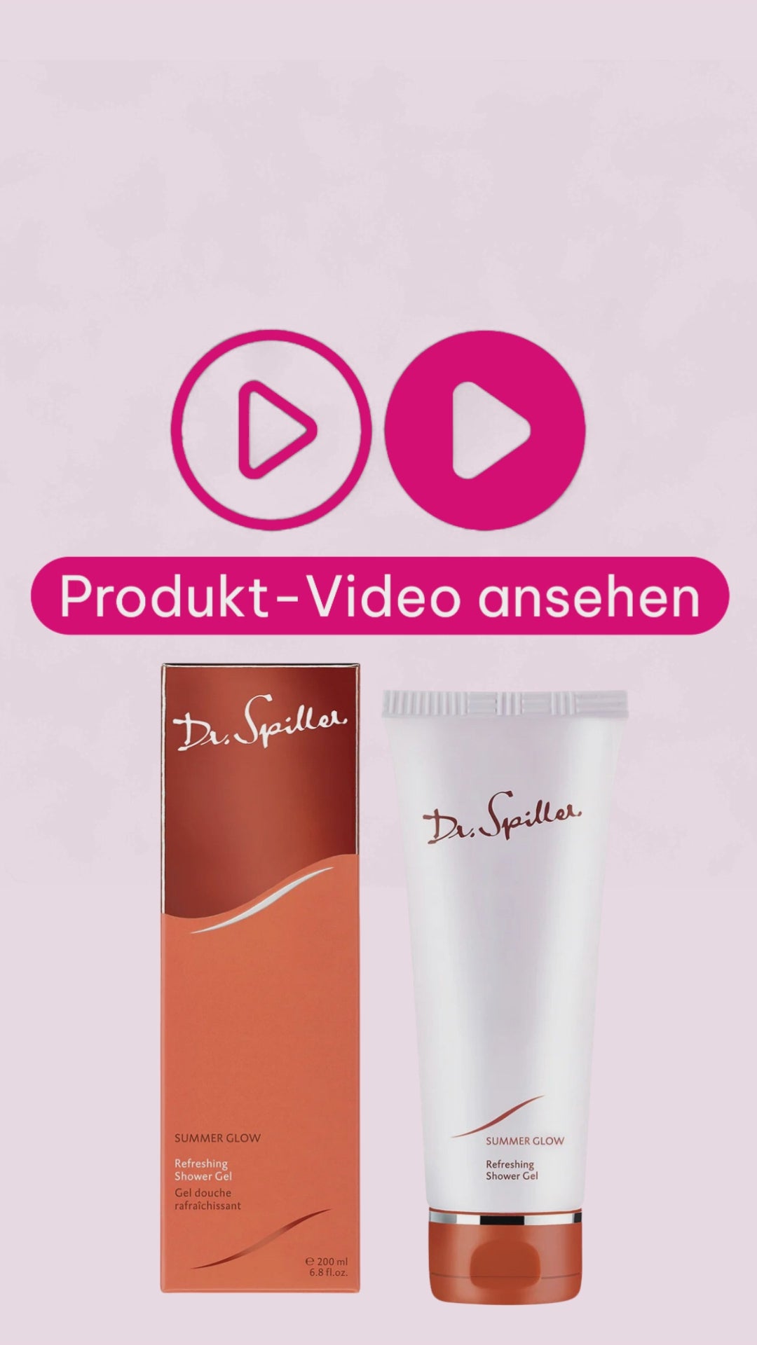 Marco von der Beautymanufactur erklärt Dr. Spiller SUMMER GLOW Refreshing Shower Gel als mildes Sommer-Duschgel mit Feigenkaktus, Aloe Vera und Panthenol.