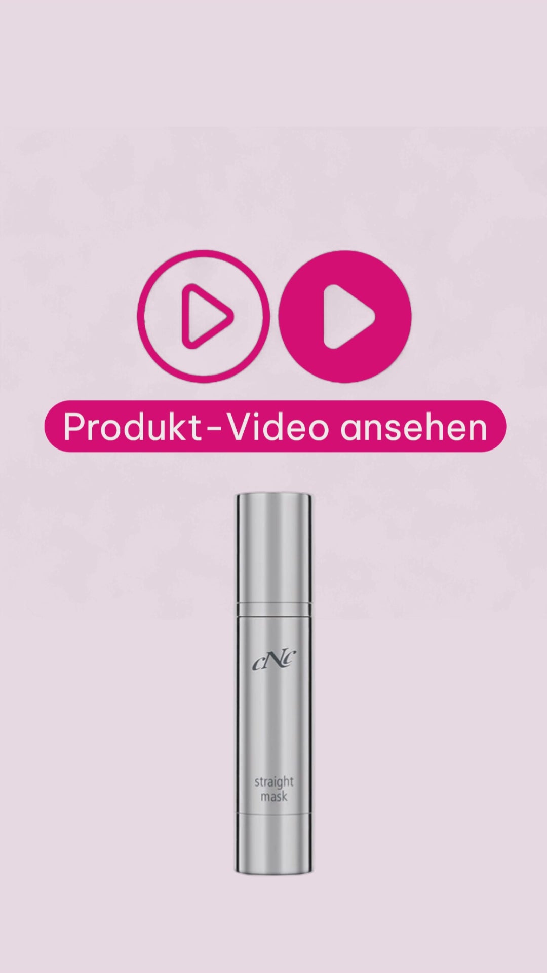 Marco erklärt die CNC skin2derm straight mask als Overnight-Pflege für straffere Gesichtskonturen und ein glatteres Hautbild im Kinnbereich.