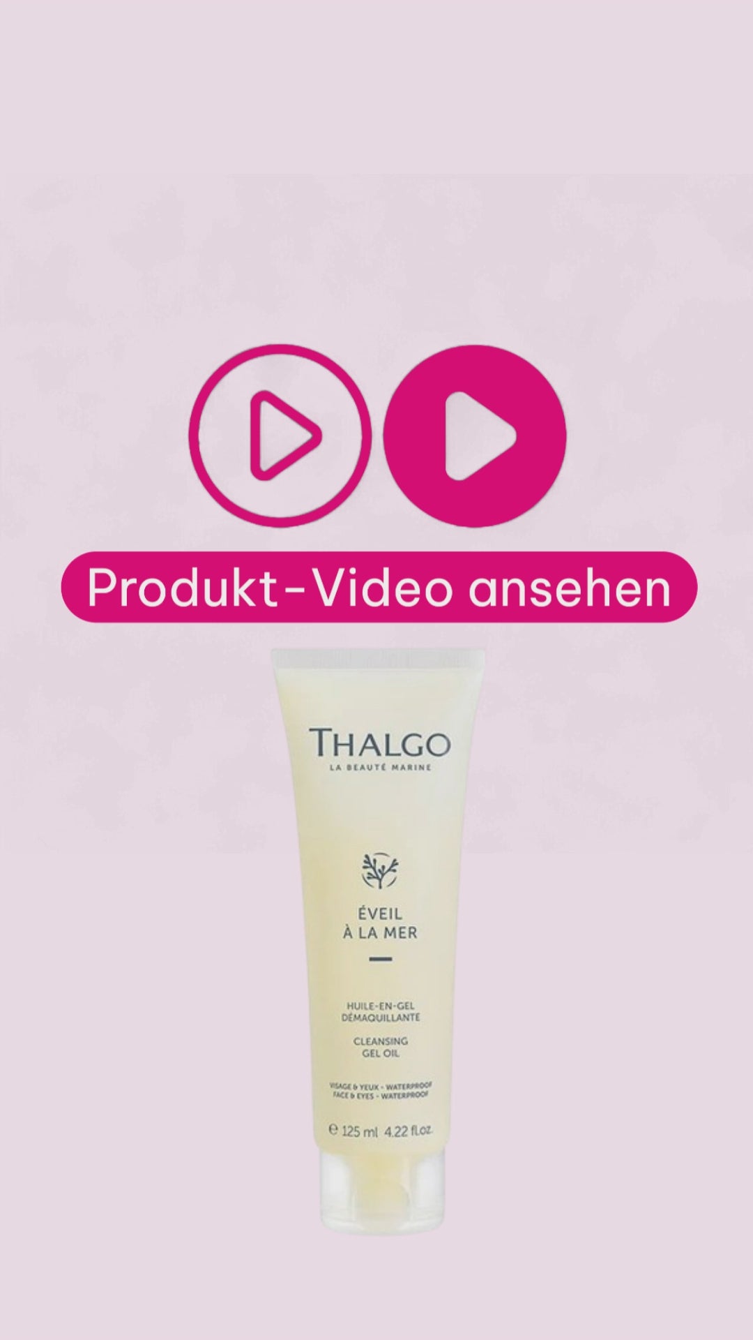 Marco von der Beautymanufactur erklärt das Thalgo Éveil à la Mer Reinigungsöl-Gel zur sanften Entfernung von Make-up und Unreinheiten bei empfindlicher Haut.