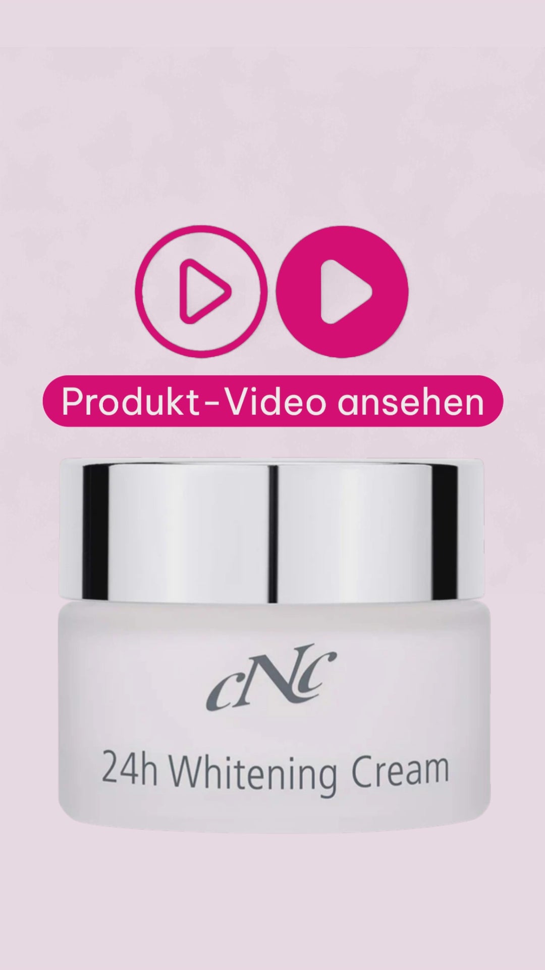 Marco von der Beautymanufactur erklärt die CNC 24h Whitening Cream zur Pflege bei Pigmentflecken und unruhigem Teint und spricht über ebenmäßige, ausgeglichene Haut.