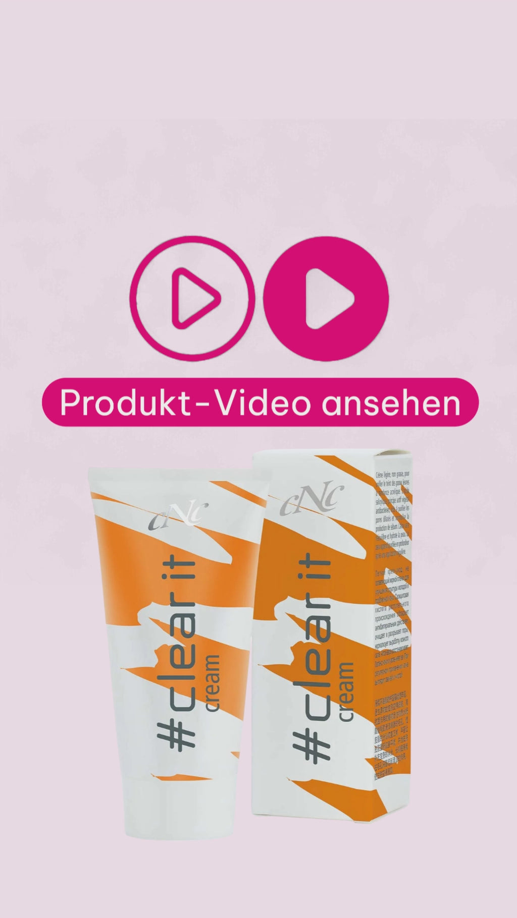 Marco von der Beautymanufactur erklärt die CNC clear it cream für unreine Haut | Beautymanufactur