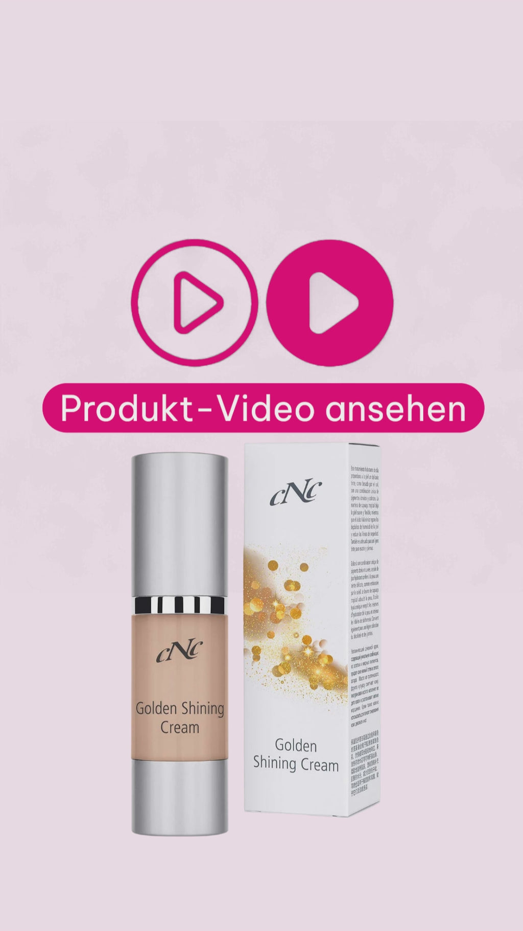 Marco von der Beautymanufactur erklärt die CNC Golden Shining Cream einen luxuriösen Glow-Effekt | Beautymanufactur