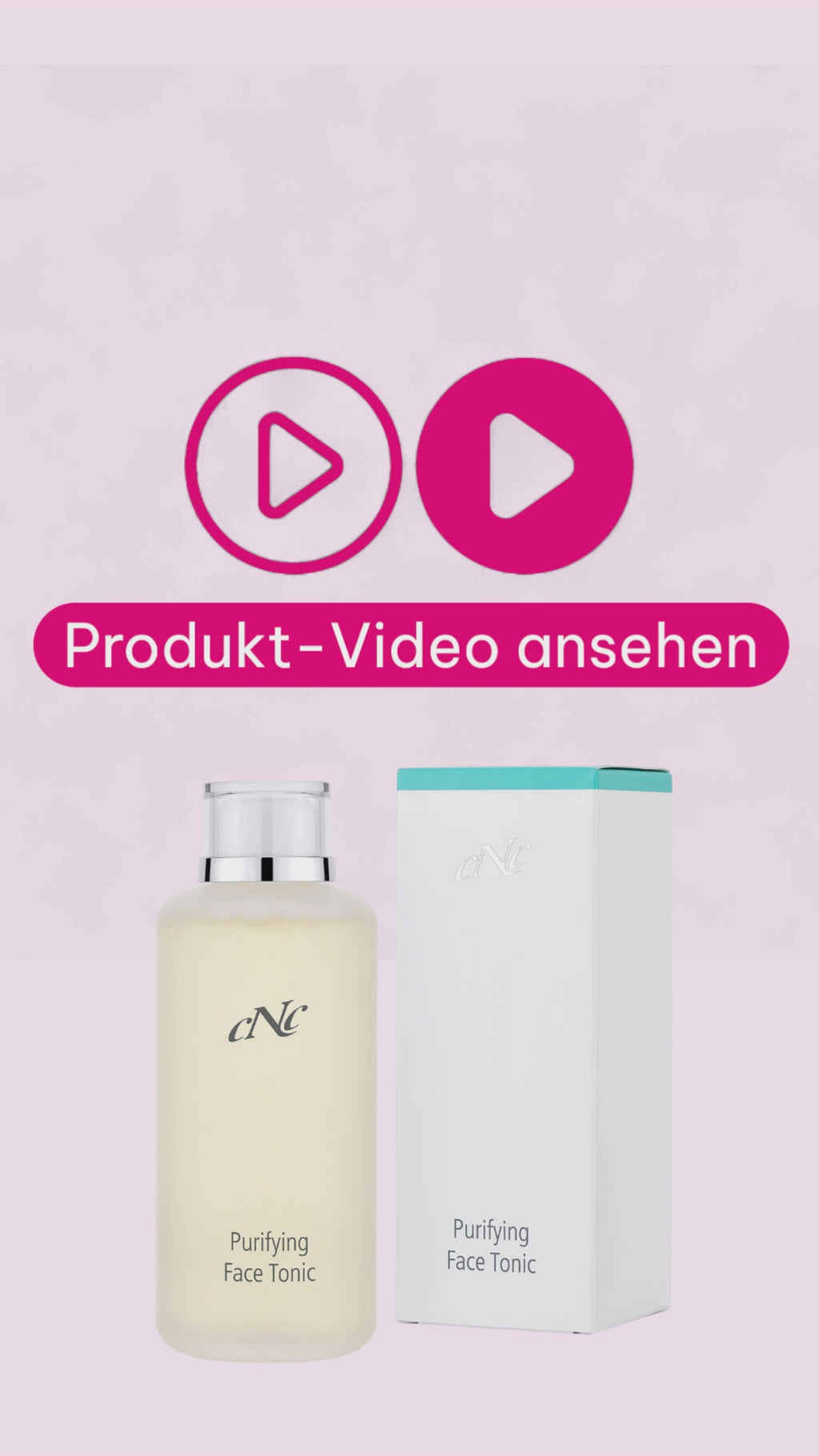 Marco von der Beautymanufactur erklärt das CNC aesthetic pharm Purifying Face Tonic für unreine und fettige Haut – klärend, porenverfeinernd und ausgleichend.