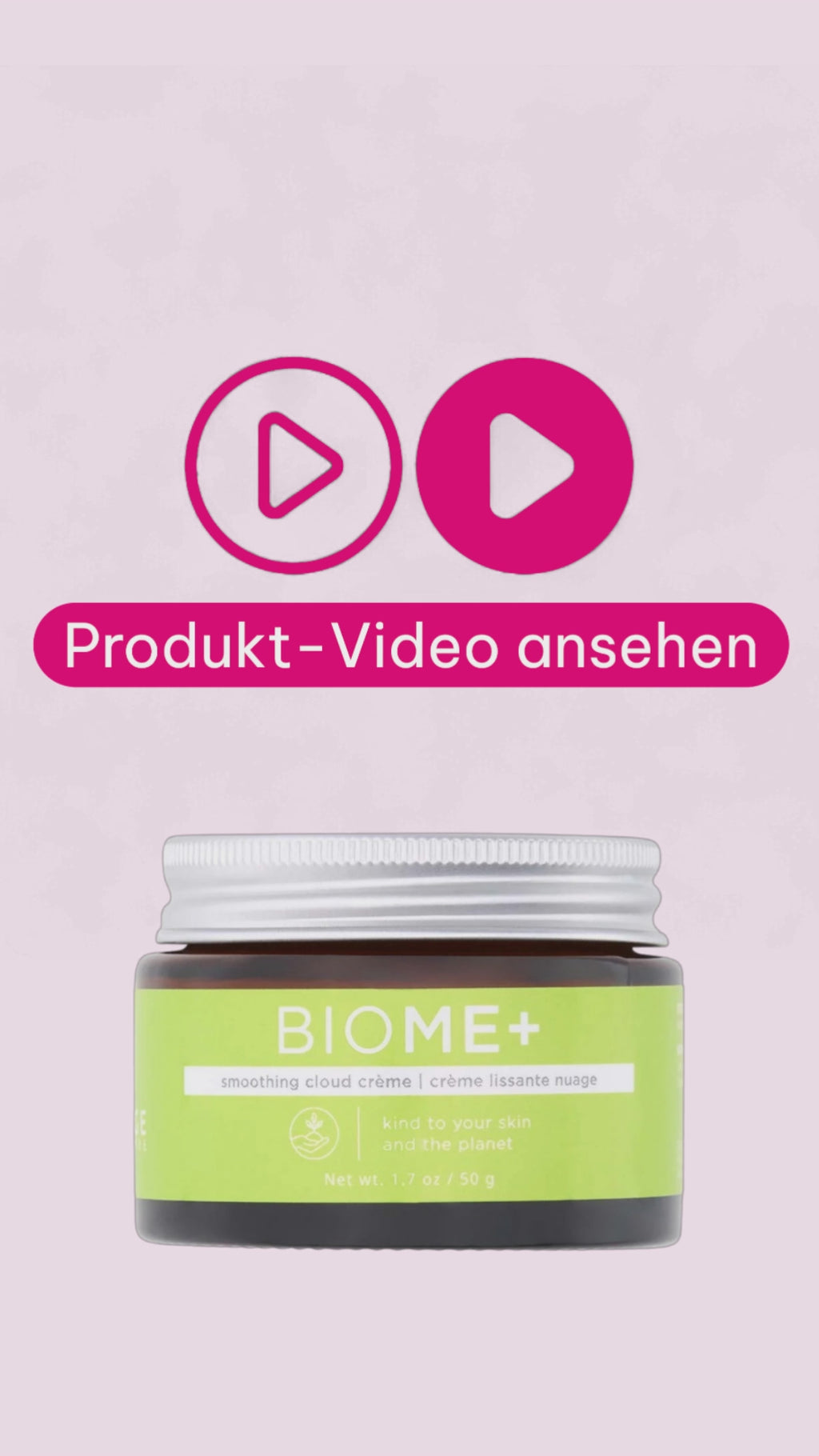 Marco von Beautymanufactur erklärt die IMAGE Skincare BIOME+ smoothing cloud crème, eine leichte Feuchtigkeitscreme für trockene, feuchtigkeitsarme und unruhige Haut, die die Haut geschmeidig pflegt und das Hautbild glatter erscheinen lässt.