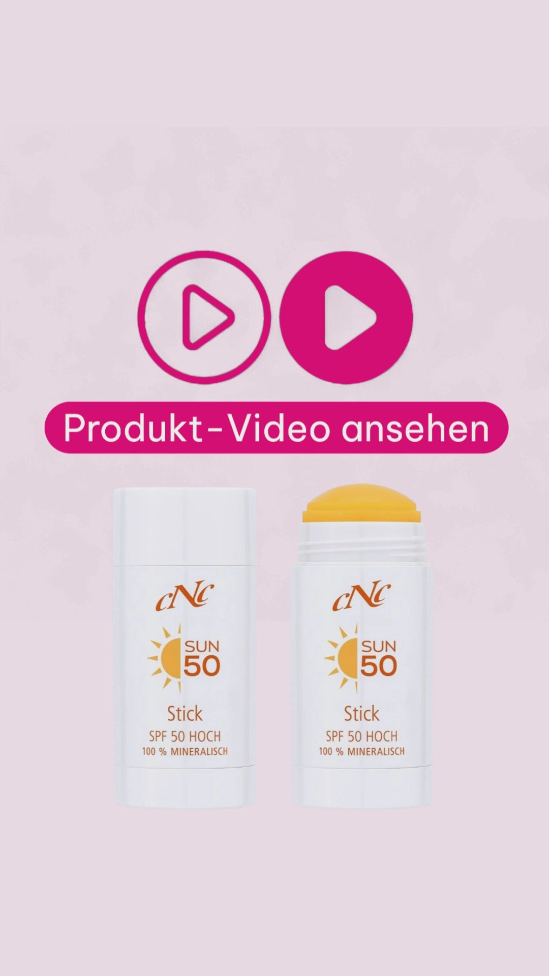 Marco von der Beautymanufactur erklärt den CNC SUN Stick SPF 50, einen mineralischen Sonnenschutz für empfindliche und besonders sonnenexponierte Hautpartien, ideal für Sport, Reisen und die schnelle Nachapplikation unterwegs.