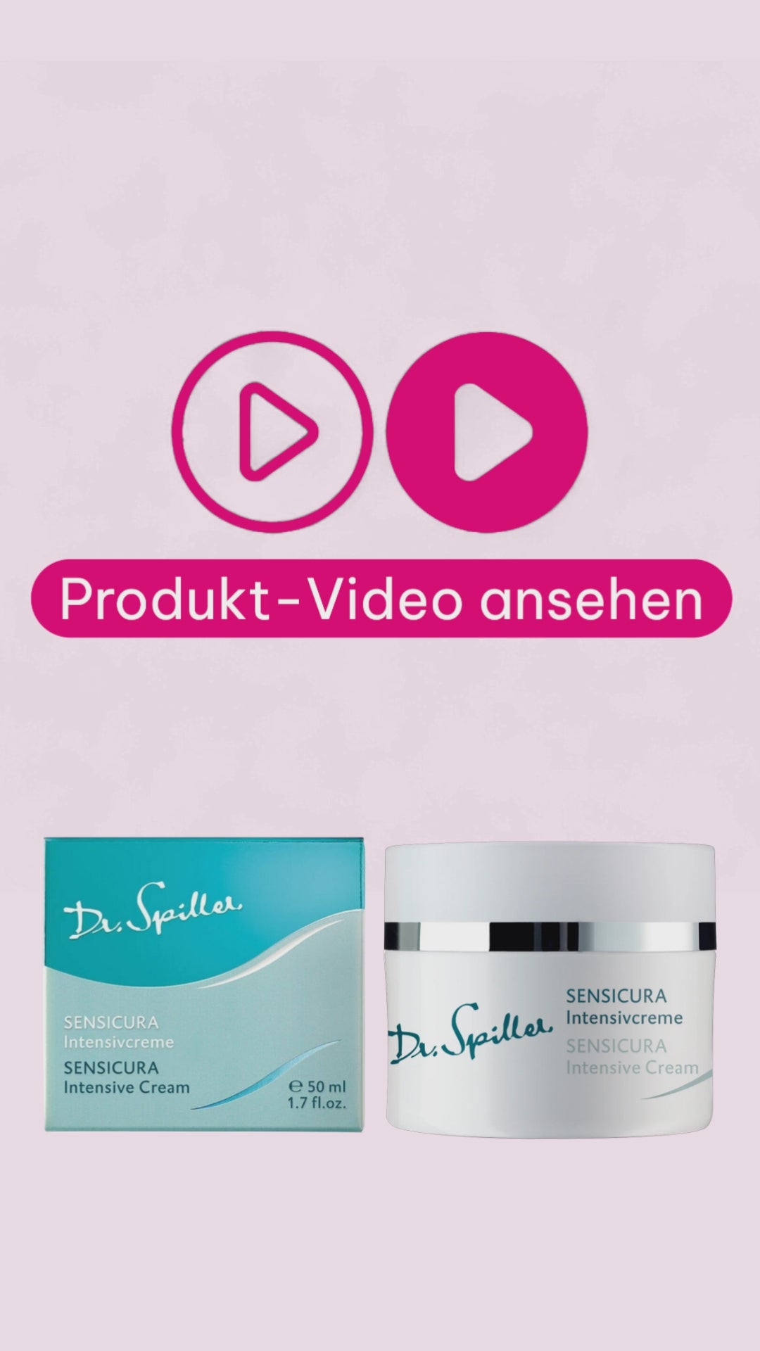 Marco von Beautymanufactur zeigt die Dr. Spiller SENSICURA Intensivcreme 50 ml für sehr trockene, hypersensible und barrieregestörte Haut