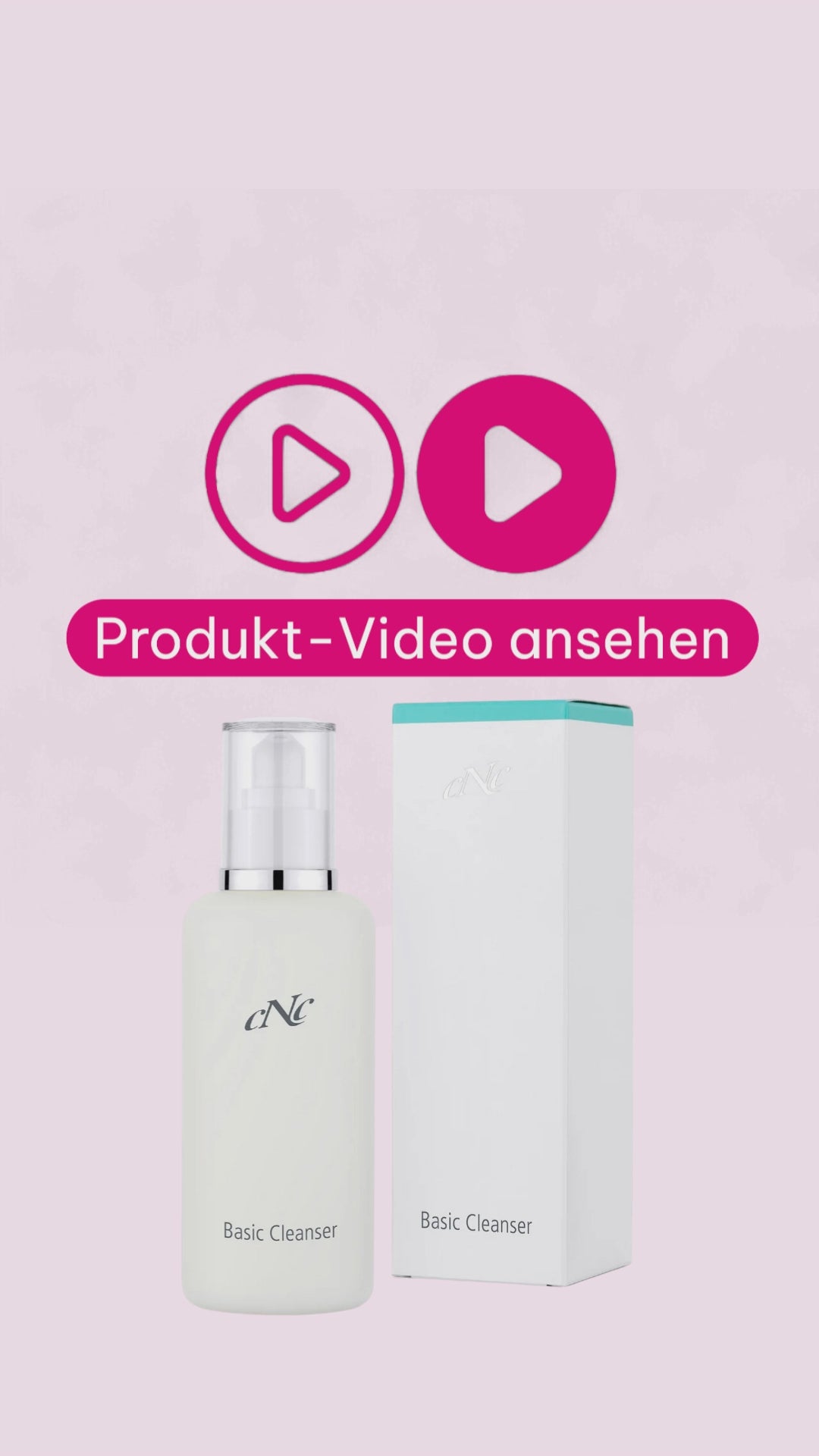 Marco von der Beautymanufactur erklärt den CNC Basic Cleanser und zeigt, wie die sanfte Reinigungsmilch Make-up, Talg und Schmutz gründlich entfernt, ohne die Haut auszutrocknen.