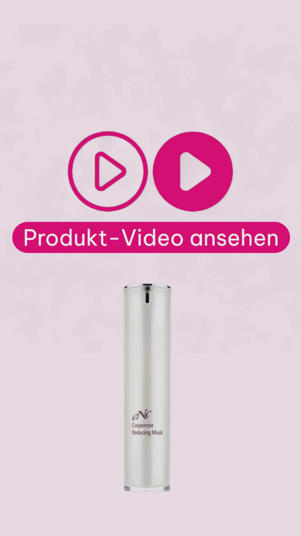 Marco erklärt die CNC Couperose Reducing Mask – beruhigende Intensivmaske für empfindliche Haut mit Rötungen und Couperose.