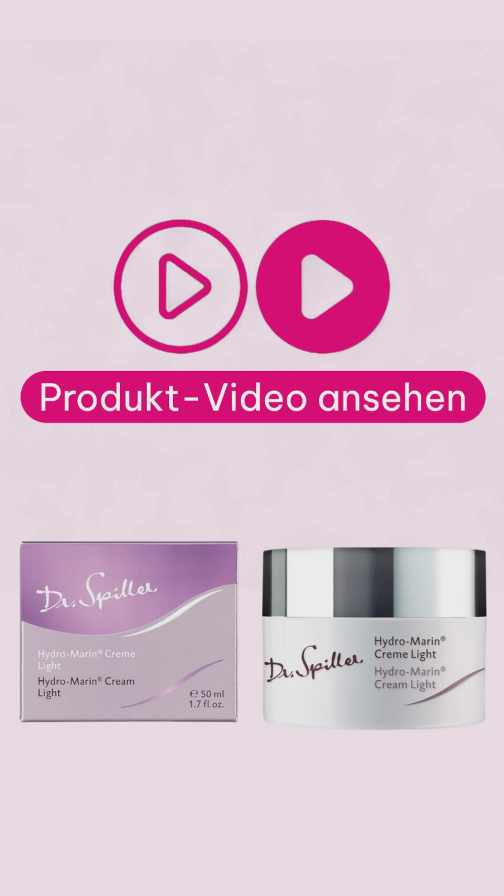 Marco von der Beautymanufactur erklärt Hydro-Marin Creme Light als leichte Feuchtigkeitspflege mit Meeresalge, Meersalz-Konzentrat, Hyaluronsäure und Squalan.