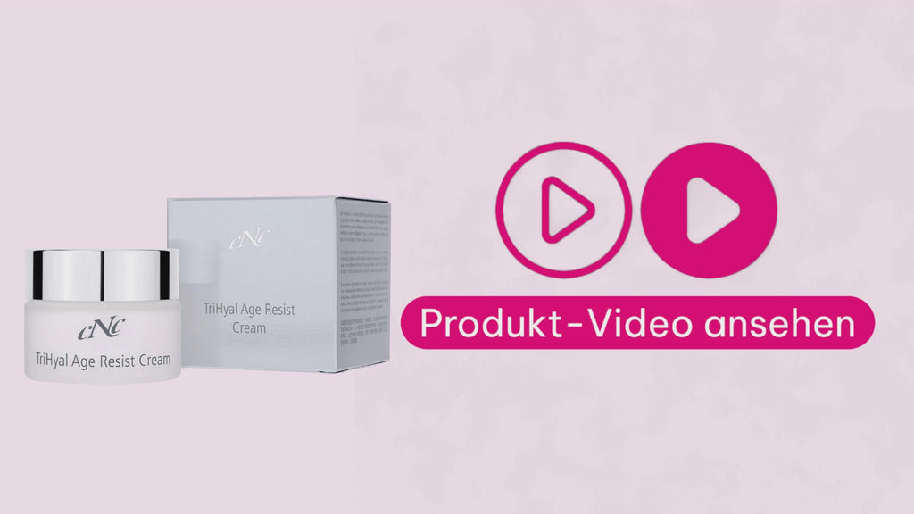 Marco von der Beautymanufactur erklärt die CNC aesthetic world TriHyal Age Resist Cream und ihre Wirkung auf anspruchsvolle, feuchtigkeitsarme Haut.