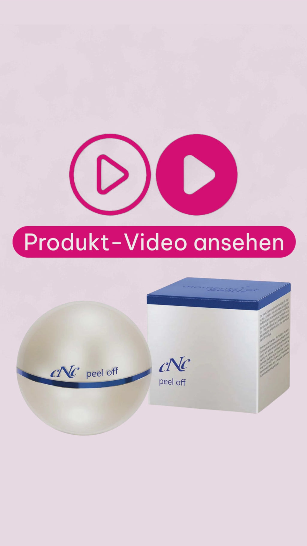 Marco von der Beautymanufactur erklärt das CNC moments of pearls peel off Körperpeeling für glatte, gepflegte und geschmeidige Haut – sanftes Peeling für alle Hauttypen, auch sensible Haut.
