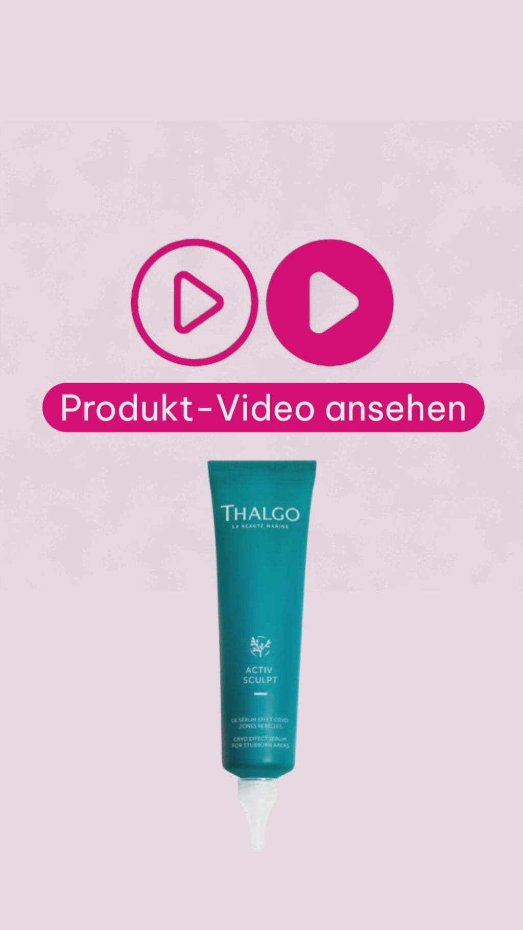 Marco von der Beautymanufactur erklärt das Thalgo ACTIV SCULPT Cryo-Sculpt Serum und das wissenschaftlich entwickelte Wirkstoffkonzept für straffere Haut und definiertere Körperkonturen.