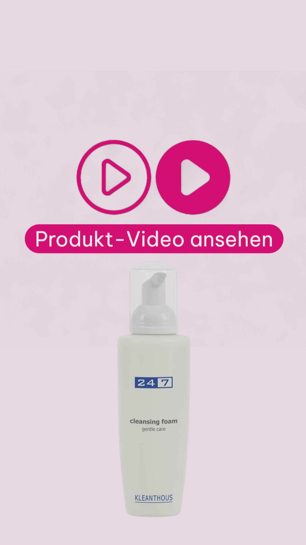 Marco von der Beautymanufactur erklärt, wie der KLEANTHOUS 24/7 Cleansing Foam die Haut sanft, porentief reinigt und gleichzeitig die Hautbarriere sowie den Feuchtigkeitshaushalt unterstützt.