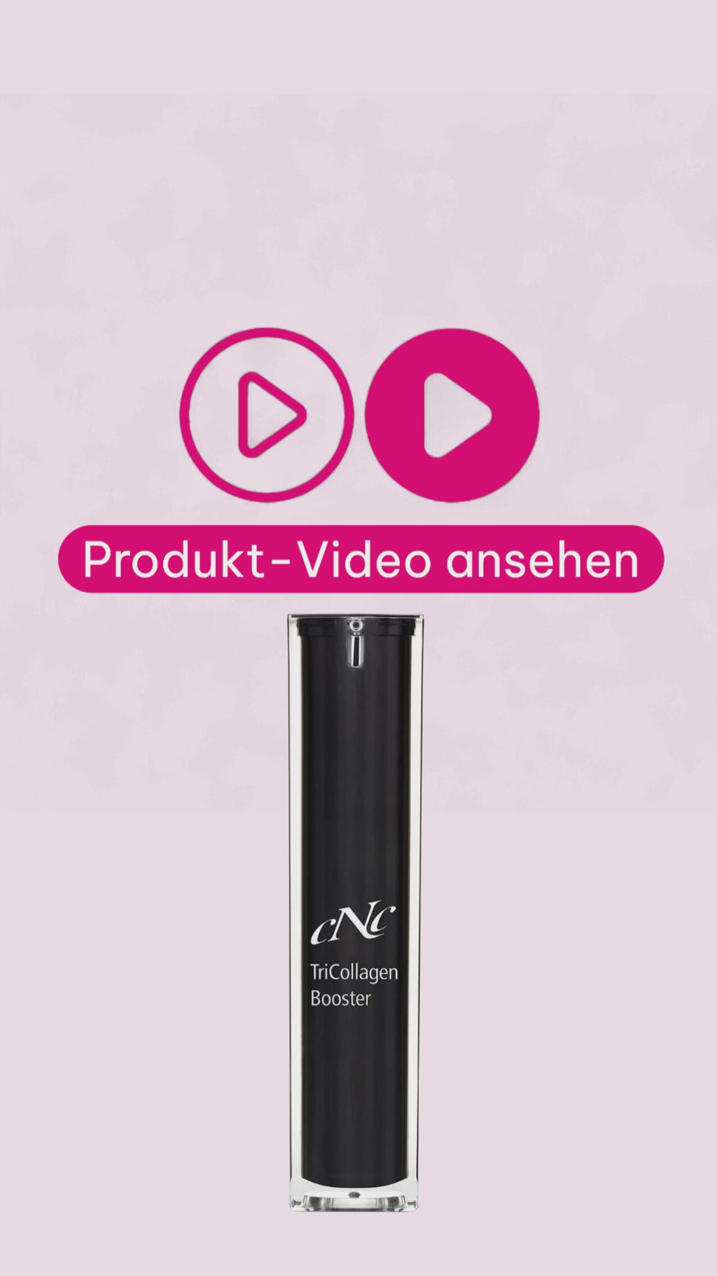 Marco stellt den CNC aesthetic world TriCollagen Booster vor und erklärt die Wirkung bei reifer, müder Haut mit Falten und Spannkraftverlust.