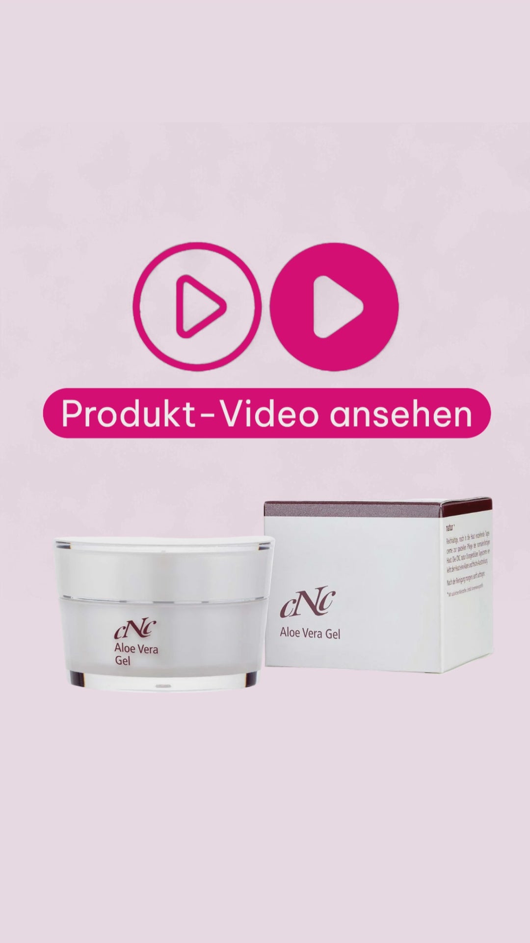 Marco von der Beautymanufactur erklärt die Wirkung des CNC classic Aloe Vera Gel und zeigt, wie die beruhigende Formulierung gereizte, feuchtigkeitsarme und empfindliche Haut mit Aloe Vera, Panthenol und Allantoin pflegt.